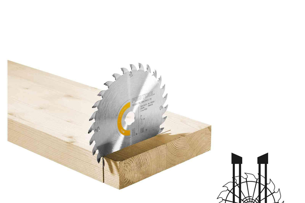 FESTOOL - Saw blade HW 160x2.2x20 W28