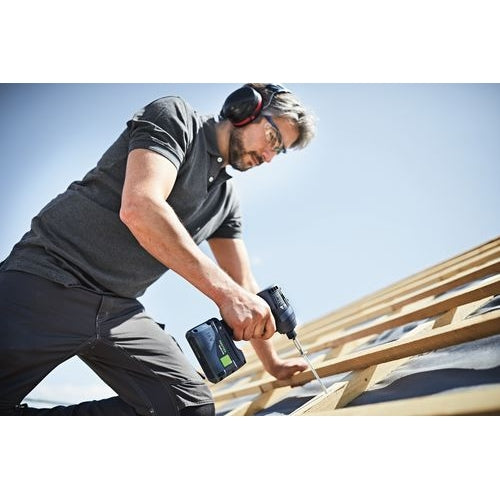 FESTOOL -Impact Driver and Drill set TID 18 HPC I-Set TPC 18/4