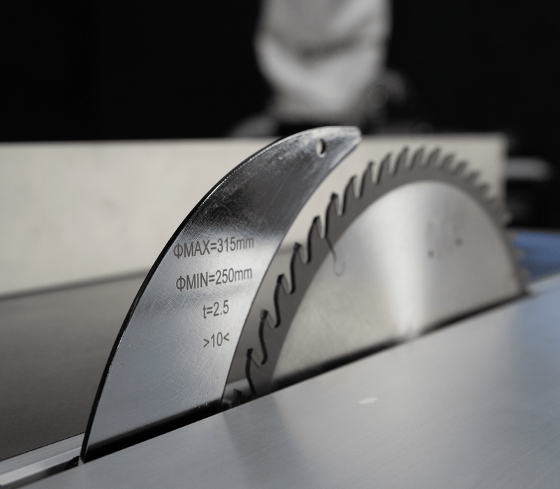 Maksiwa BMS.3200.IR 1Phase - Sliding Panel Saw 126" - Dado Blade and Scoring Blade