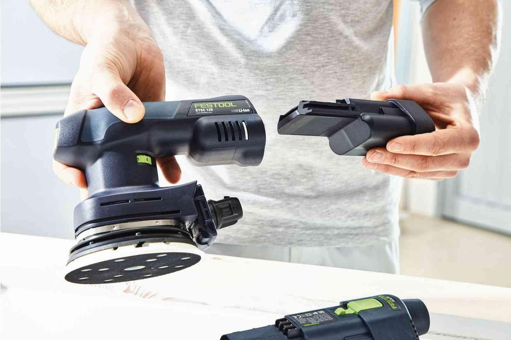 Festool - Cordless eccentric sander ETSC 125-Basic