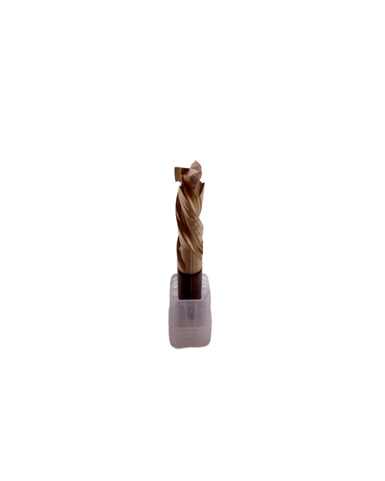 KWS - Solid Carbide Coated Compression - Spiral Router Bit 3/8 Dia x 1-1/8 CH x 3/8 SHK 3" Leng
