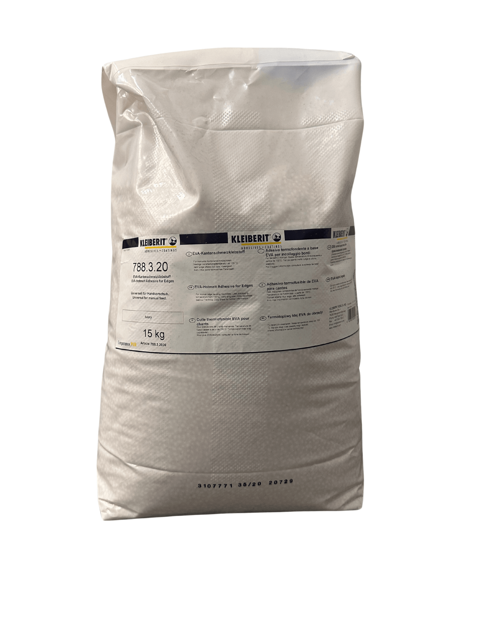 Kleiberit Glue 788.3.20 Natural/Ivory Color Low Temp 33lbs/15kg – Taco Tools