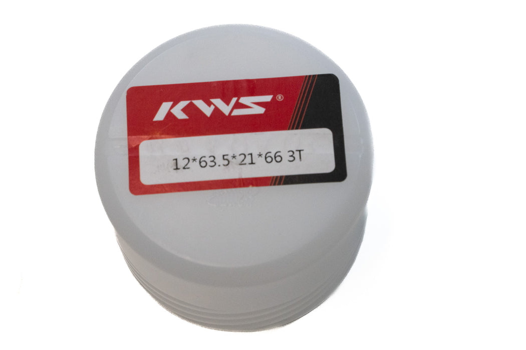 KWS - CNC Spoilboard Insert Carbide 3 Wing, Surfacing, Planing, Flycutting & Slab Leveler 2-1/2 Diameter x 12mm SHK Router Bit