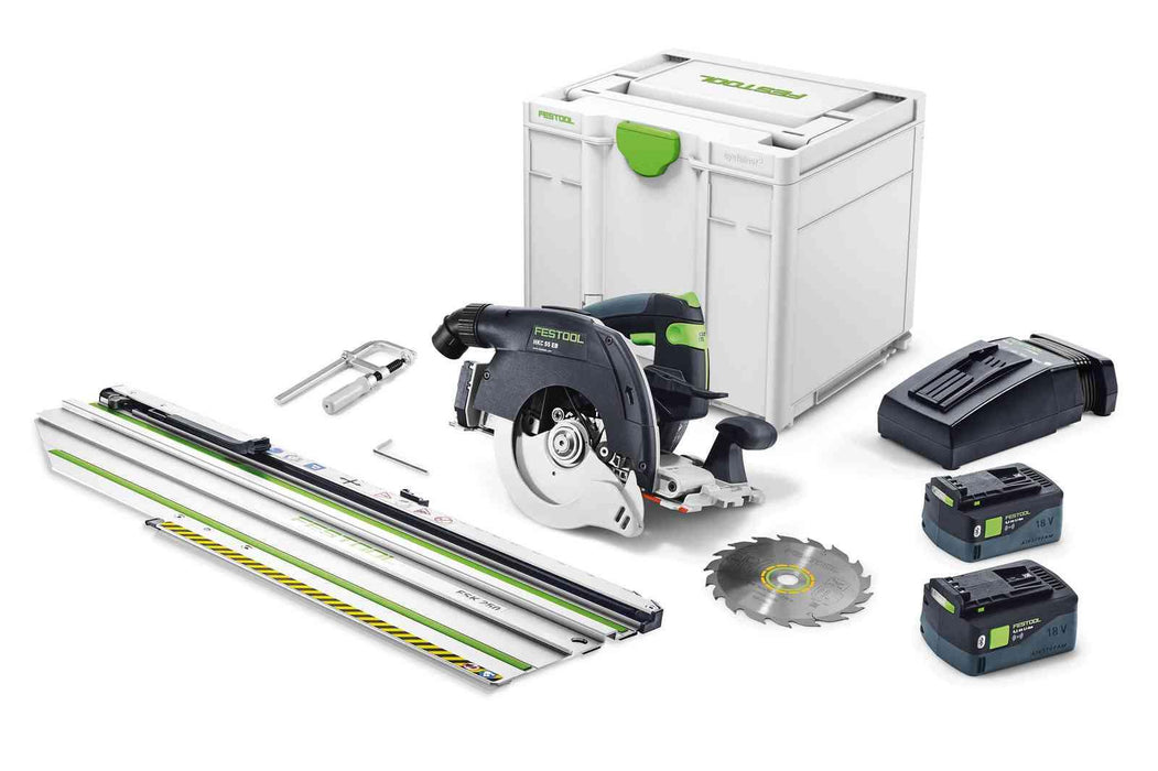 Festool - Track saw HKC 55 5,2 EBI-F-Set-FSK 250