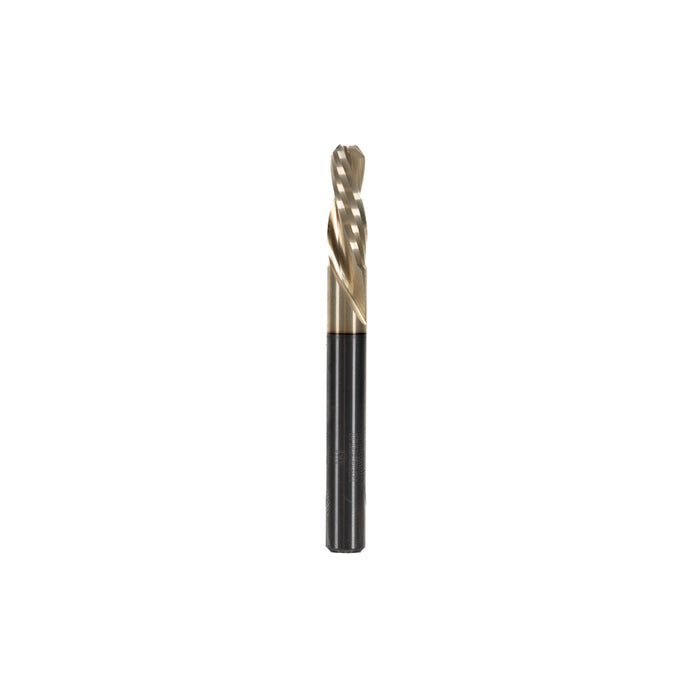 KREFELD - Solid Carbide Extreme Tool Life Spiral Plunge 1/4 Dia x 3/4 x 1/4 Inch Shank