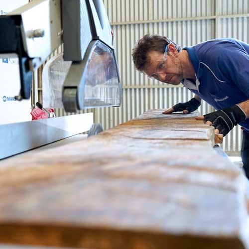 Maksiwa BMS.3200.IR 1Phase - Sliding Panel Saw 126" - Dado Blade and Scoring Blade