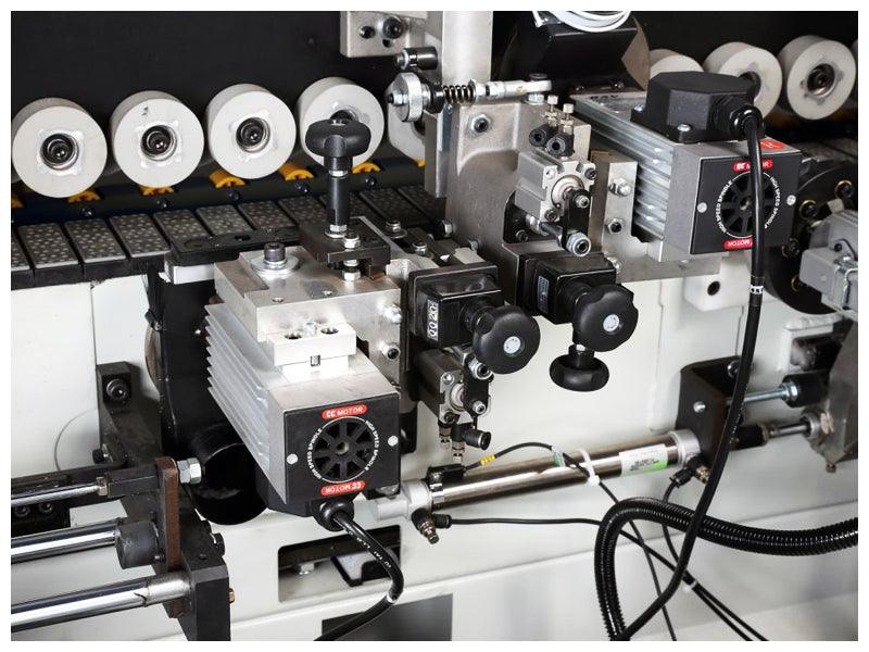 CANTEK Automatic Edgebander MX370PW with Strip Feed Magazine / Premilling & Corner Rounding (3 Phase)