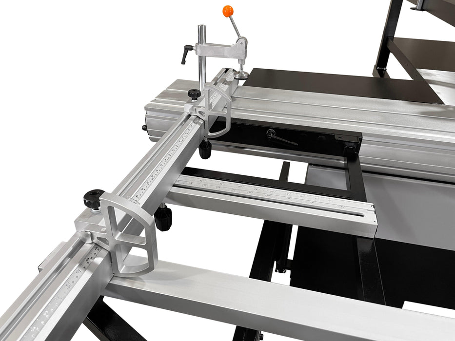Maksiwa Sliding Panel Saw Titanium - BMT.3200.IR - 5HP 1 Phase Crosscut, Blade Covers 90° & 45°
