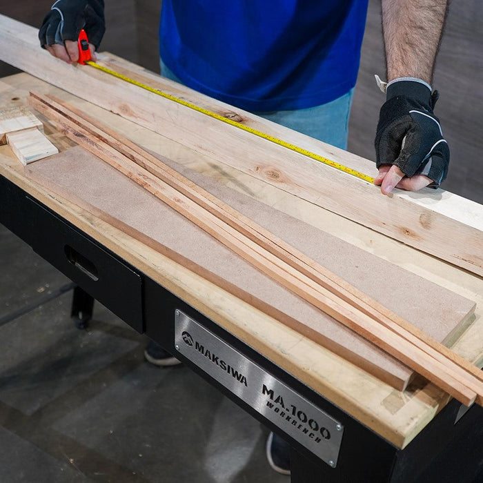 Maksiwa Combo - Edgebander CBC.E  + Edge Trimmer RBB.1000 + Workbench MA.1000