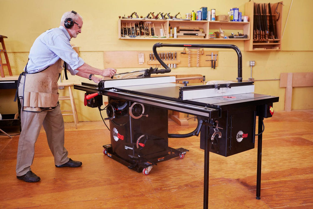 SawStop PCS31230-TGP252 3HP Professional Cabinet Saw with 52” Professional T-Glide Fence System 230V 60Hz