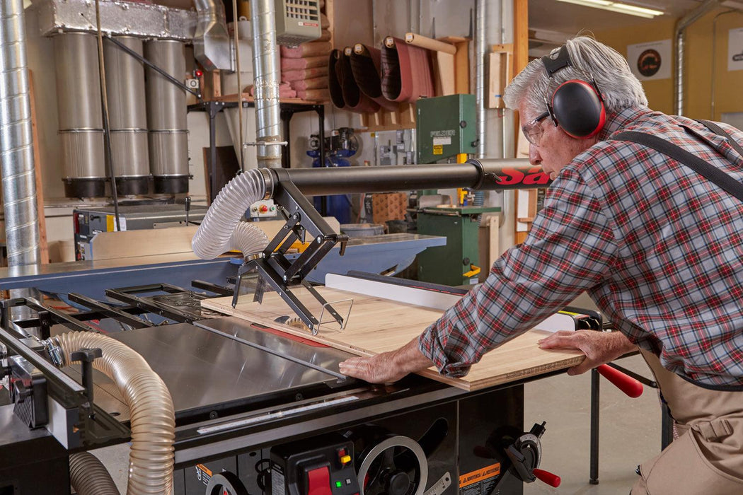 SawStop ICS73480-36 7.5HP, 3ph, 480v  Industrial Cabinet Saw with 36” Industrial T-Glide fence system, rails & extension table