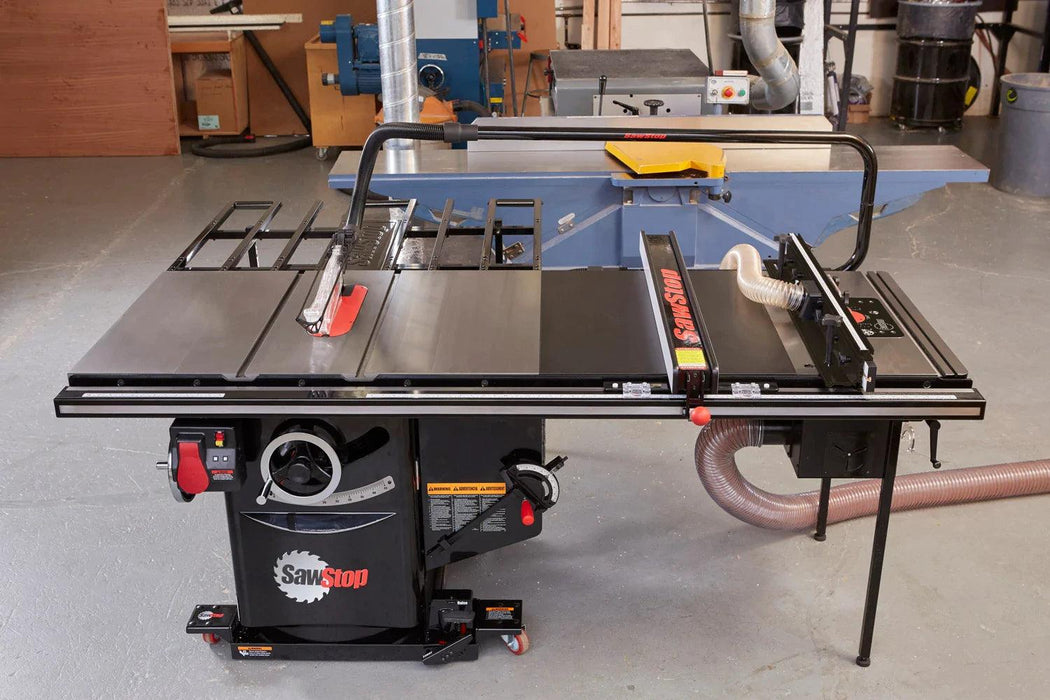 SawStop ICS53230-52 5HP, 3PH, 230v 60Hz Industrial Cabinet Saw with 52” Industrial T-Glide Fence System
