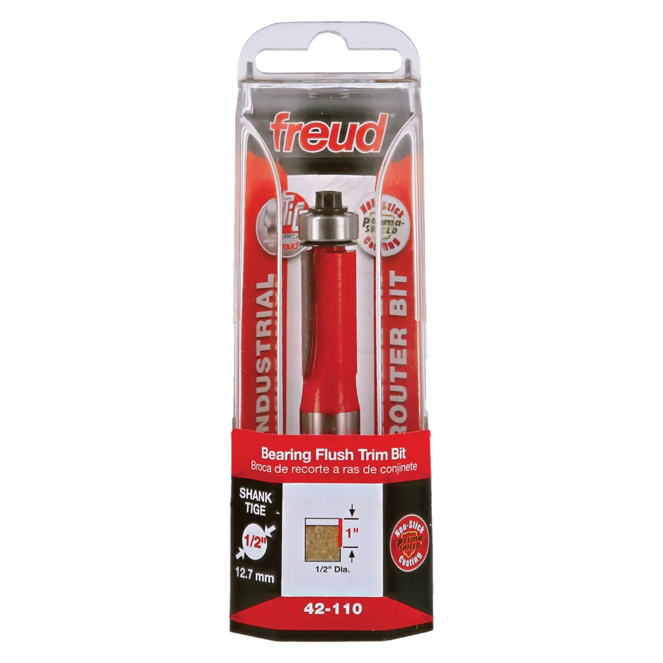 Freud 1/2" (Dia.) Bearing Flush Trim Bit