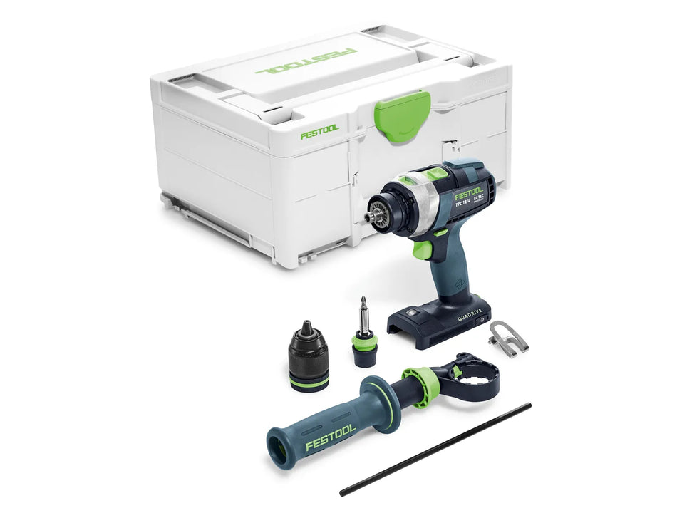 Festool Cordless Drill TPC 18/4-Basic QUADRIVE