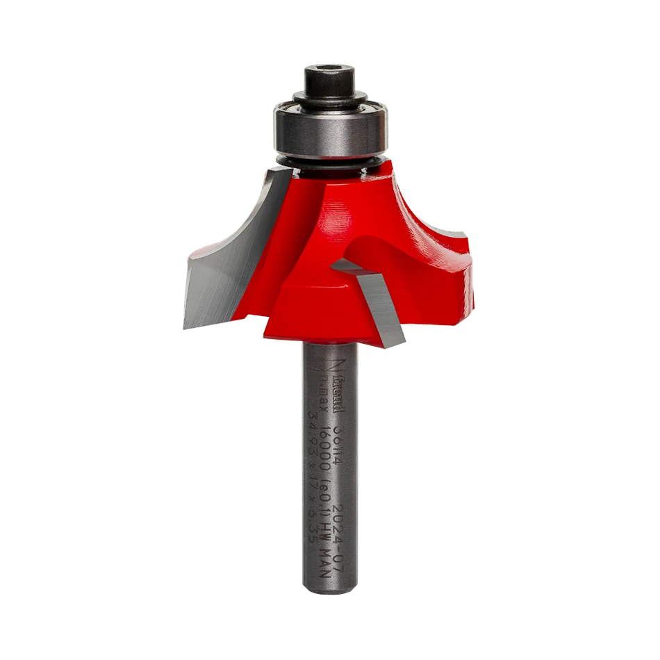 Freud 3/8" Quadra-Cut Radius Beading Bit 36-114