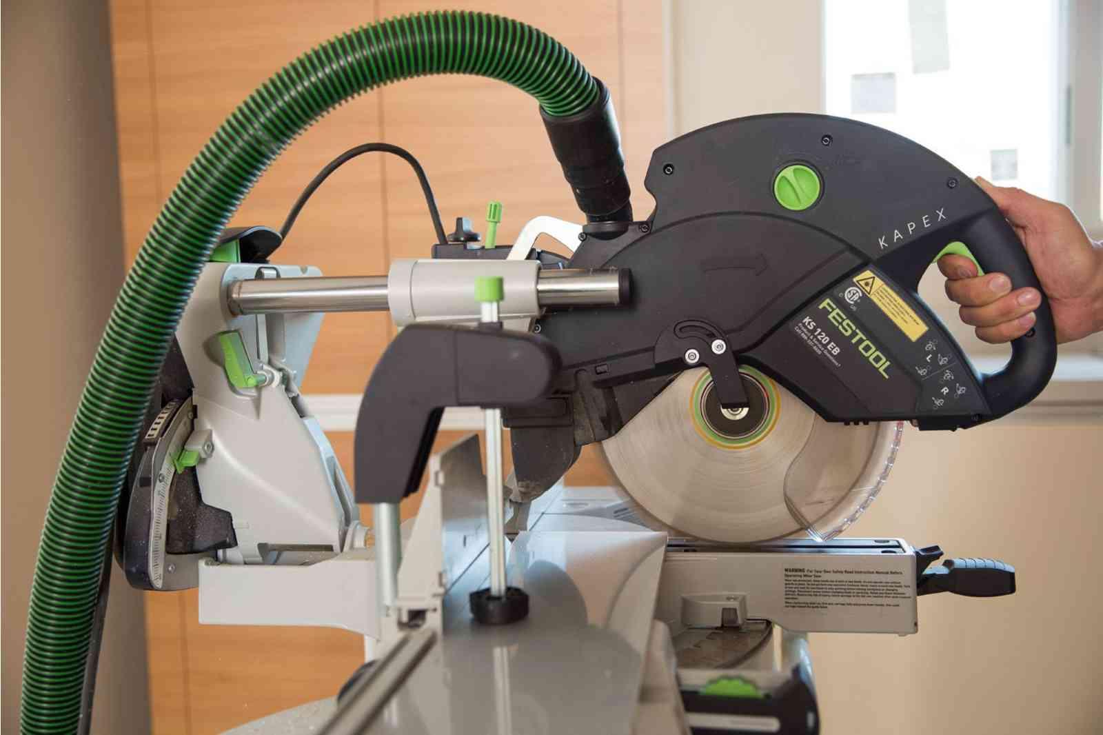 Festool Sliding Compound Miter Saw KS 120 REB KAPEX – Taco Tools