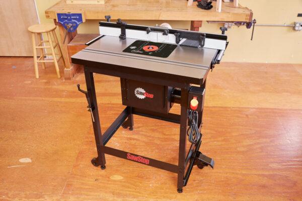 SawStop RT-FS Standalone Cast Iron Router Table – Taco Tools