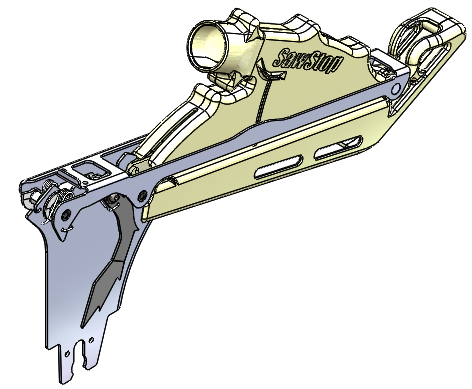 SawStop - JSS PRO Removable Dust Collection Guard Assembly