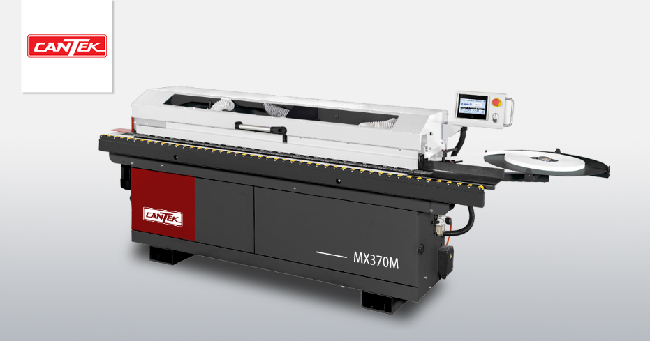 CANTEK Automatic Edge Bander MX370M - Pre Milling and Corner Rounding (3 Phase)