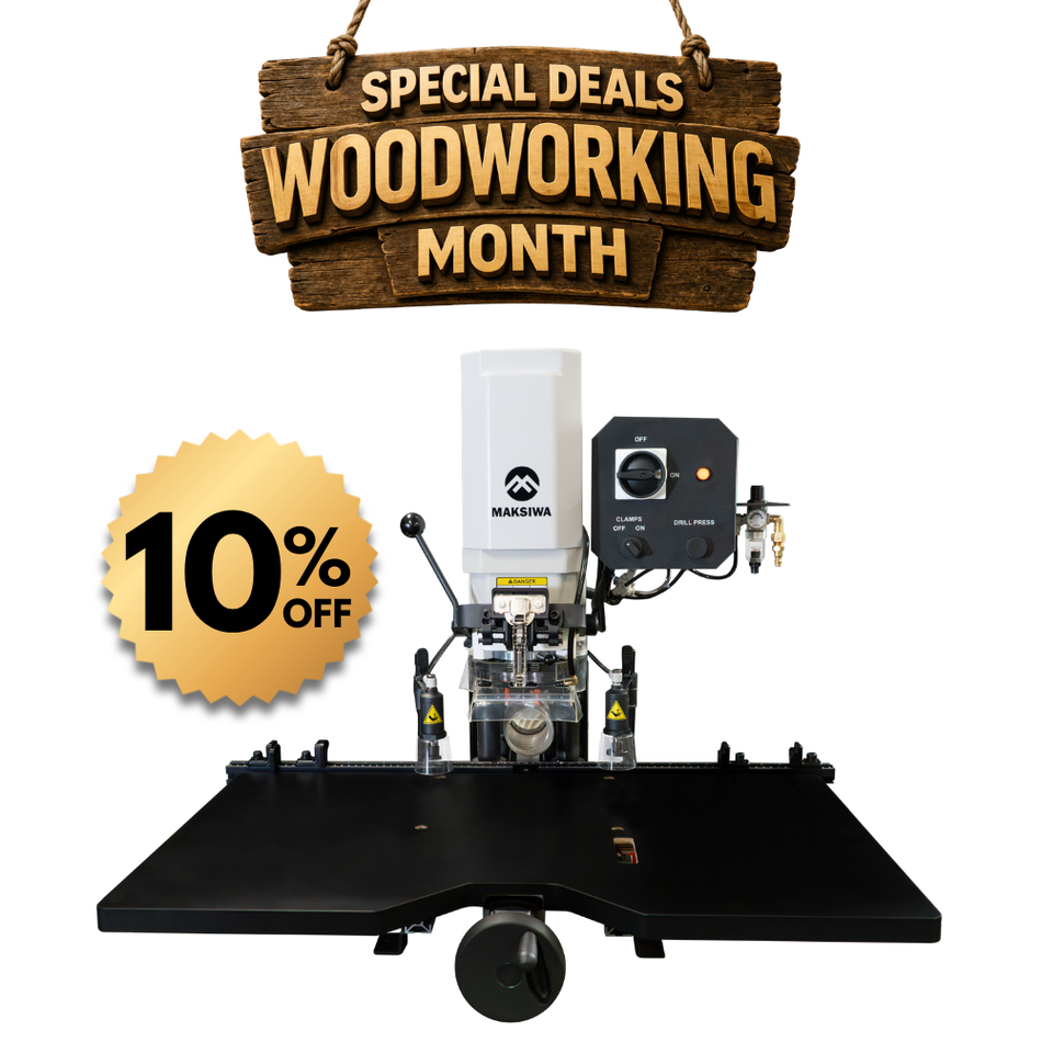 Special Deal | Maksiwa Hinge Boring Machine HBM.1000