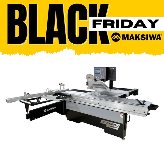 Maksiwa Sliding Panel Saw Diamond - BMD.3200.IR - Main motor Power 10 HP 3 phase 220 V