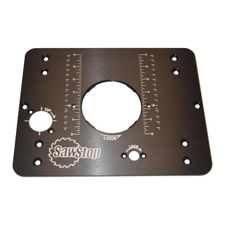 SawStop Aluminum Router Plate – Taco Tools