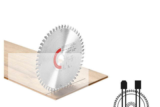 Festool Saw Blade Laminate/HPL HW 160x1,8x20 TF52 L