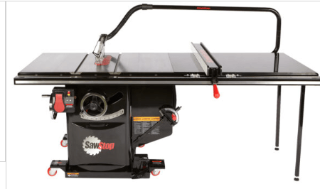 Saw Stop Industrial 3HP, 1ph, 230V 60Hz 52″ Ind T-Glide Fence System