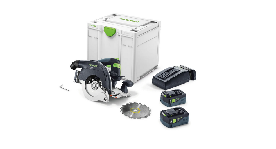 Festool Cordless Track Saw HKC 55 EBI - F Plus