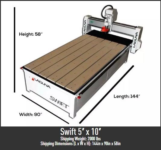 Laguna CNC Routers Swift Furniture - Rapid Prototyping – Taco Tools