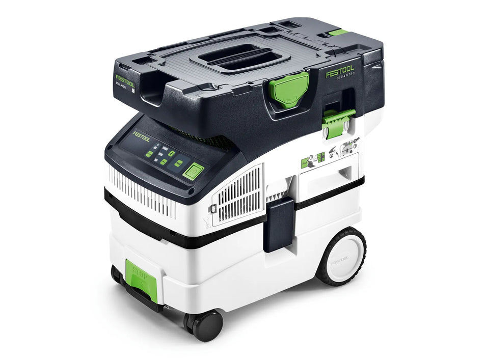 Festool Cordless Mobile Dust Extractor CTC MIDI I HEPA - Basic CLEANTEC