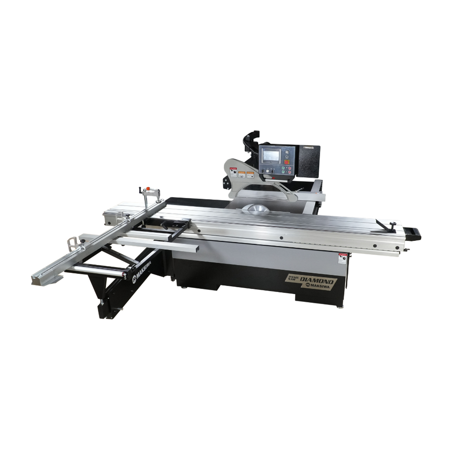 Maksiwa Sliding Panel Saw Diamond 10HP Main Motor 3 phase 220 V - BMD.3200.IR