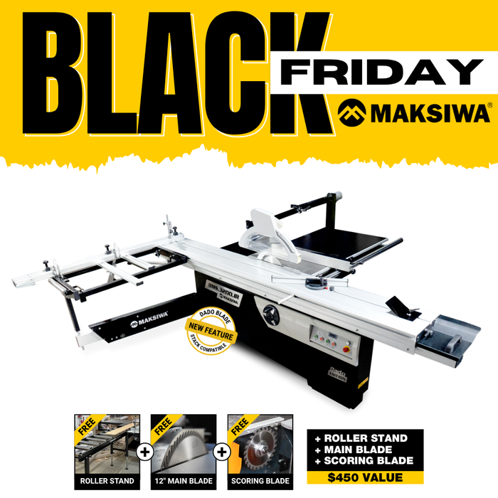 Maksiwa BMS.3200.IR Dado Edition + FREE PRA/9 + FREE Main and Scoring Blade