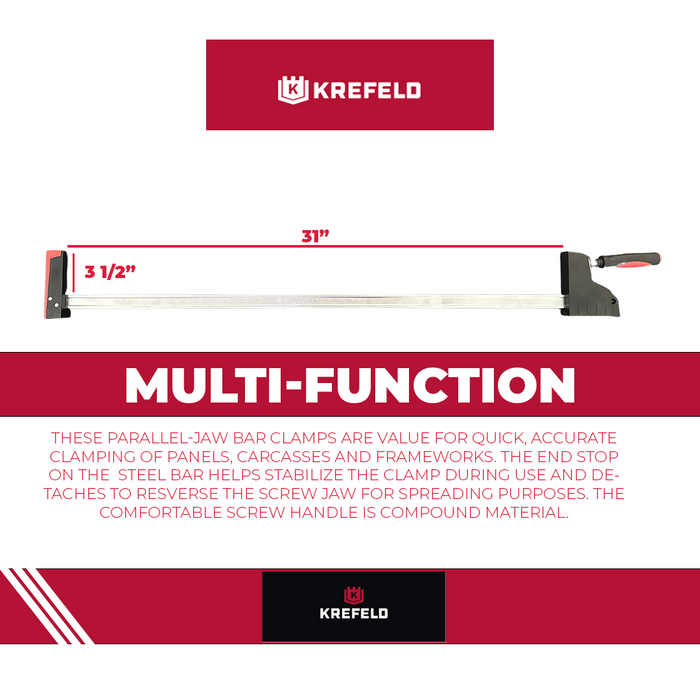 KREFELD Clamp Multi-function 31"