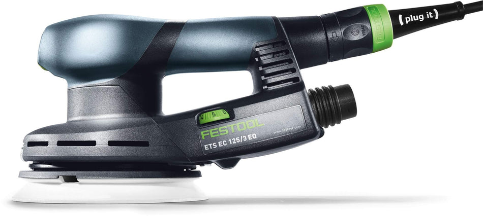 Festool ETS EC 125/3 EQ-Plus 125mm (5") Compact Brushless Finish Sander w/ Systainer3