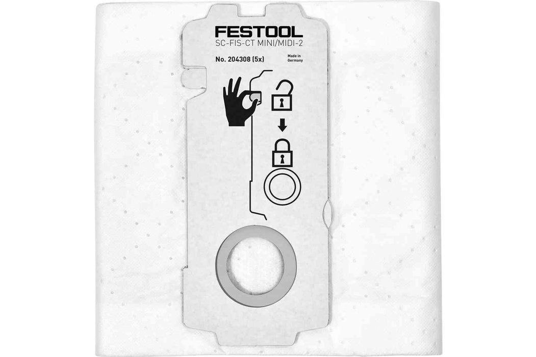 FESTOOL - SELFCLEAN Filter Bag SC-FIS-CT MINI/MIDI-2/5/CT15