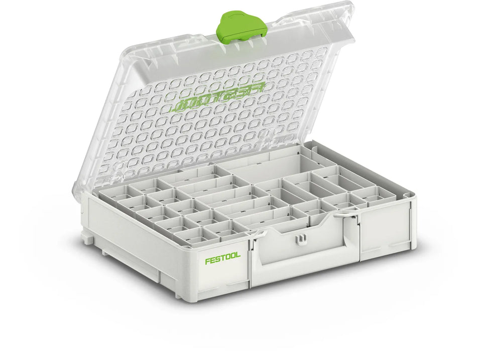 Festool SYS3 ORG M 89 22xESB Systainer organizer with 22 containers, article 204853