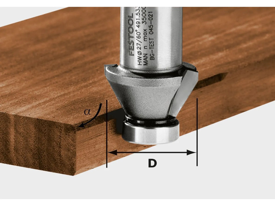Festool Chamfer Cutter HW 45°-OFK 500 — article 490090