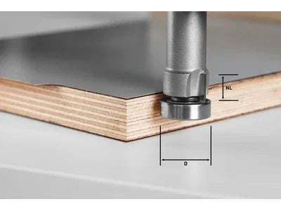 Festool Edge Trimming Cutter HW/KLS D22/8-OFK 490565