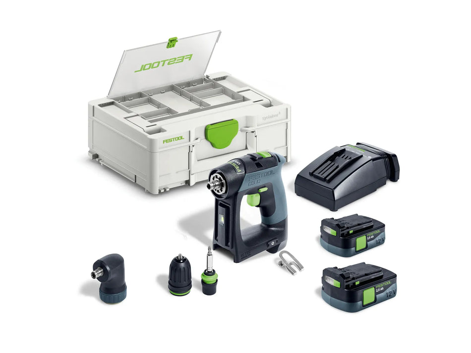 Festool Cordless Drill CXS 12 2,5 |Set — article 576869