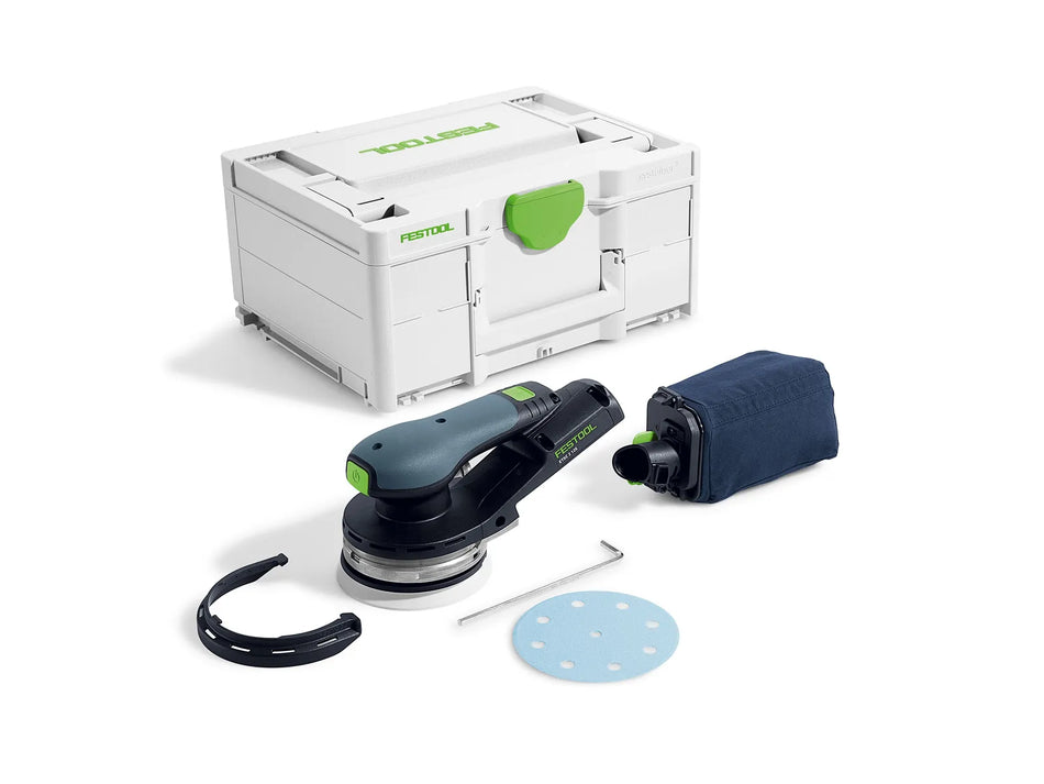 Festool ETSC 2 125-Basic cordless sander with included Systainer, protector and dust bag — article 577735