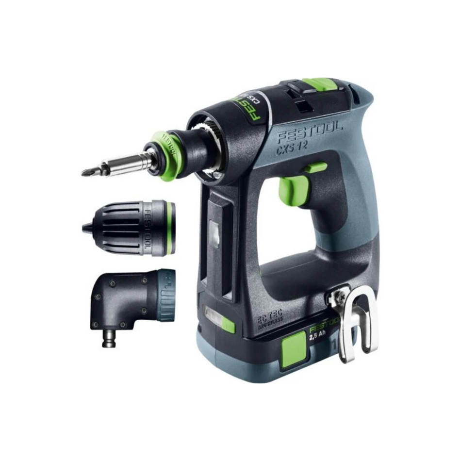 Festool Cordless Drill CXS 12 2,5 |Set