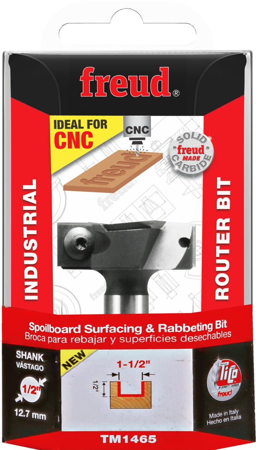 Freud MDF Spoilboard Surfacing & Rabbeting Bit