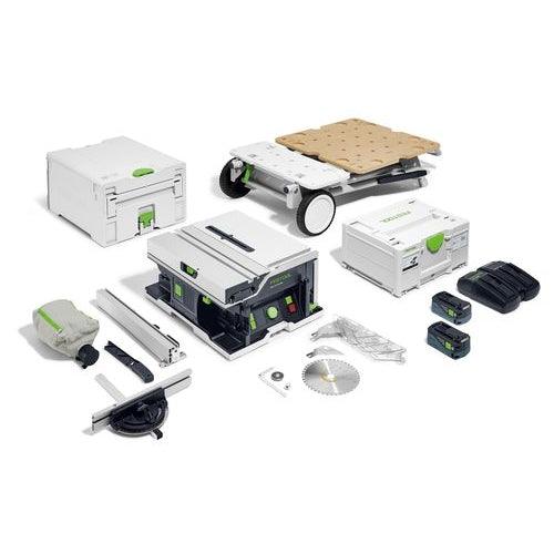 Festool Cordless Table Saw CSC SYS 50 EBI | Set
