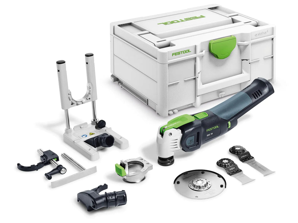 Festool Cordless Oscillator OSC 18 E-Basic-Set VECTURO