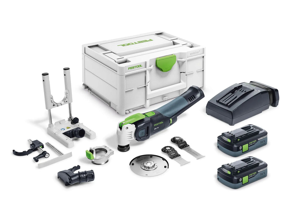 Festool Cordless Oscillator OSC 18 HPC 4,0 EI-Set VECTURO