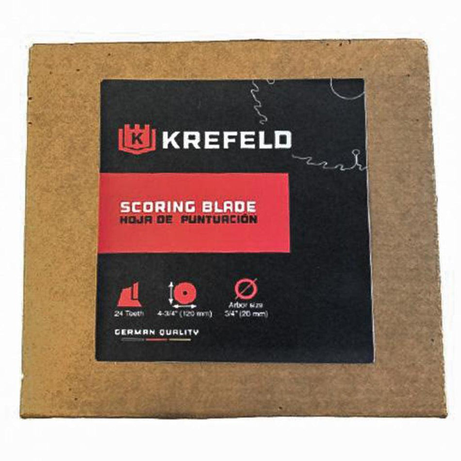 Krefeld Scoring Blade - Carbide Tipped 120MM D x 24T ATB 20MM Bore