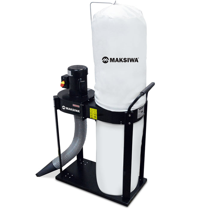 Maksiwa Dust Collector 1HP - 1 Entry Single Phase - CP/1.C