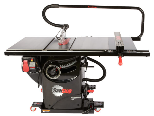 SawStop PCS175-PFA30 1.75HP Professional Cabinet Saw with 30” Premium fence system, rails & extension table